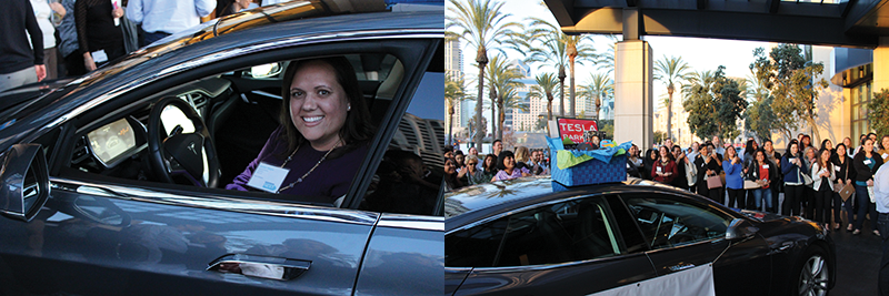 Amber Alejos Wins Tesla from Eastridge Workforce Solutions