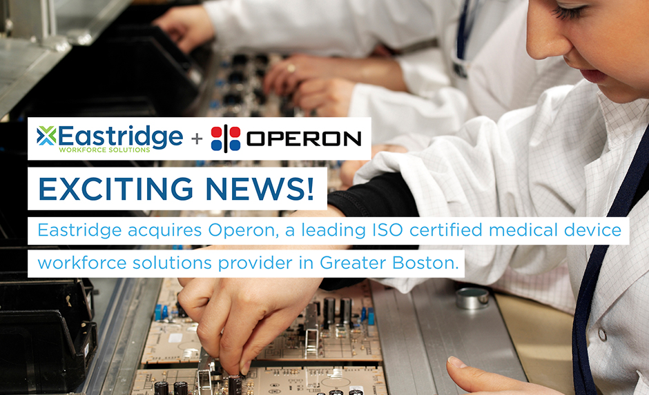 Eastridge acquires Operon Operon and Eastridge Banner