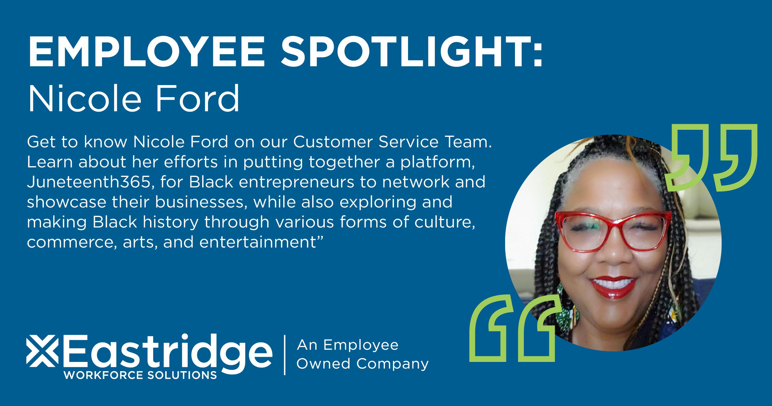 Employee Spotlight: Nicole D. Ford